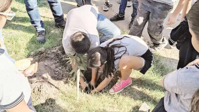 Reforestan paseo del Río Sabinas