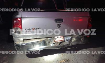 Detienen a ebrio por provocar accidente