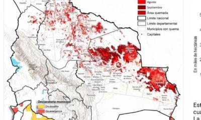 Bolivia en llamas; Incendios devoran 10 millones de hectáreas