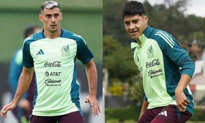 Germán Berterame y Obed Vargas ya entrenan con el Tri