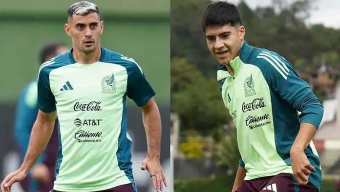 Germán Berterame y Obed Vargas ya entrenan con el Tri