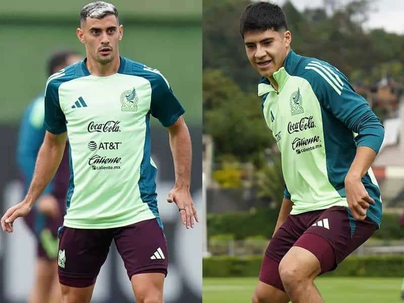 Germán Berterame y Obed Vargas ya entrenan con el Tri