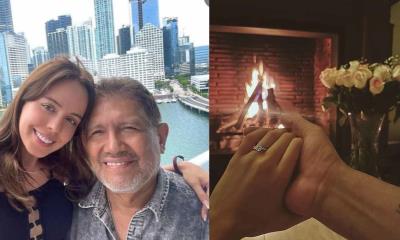 Juan Osorio se compromete con su novia 38 años menor que él