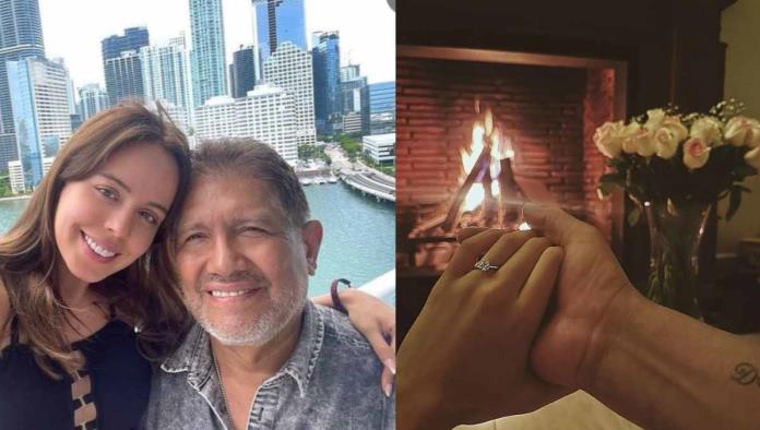 Juan Osorio se compromete con su novia 38 años menor que él