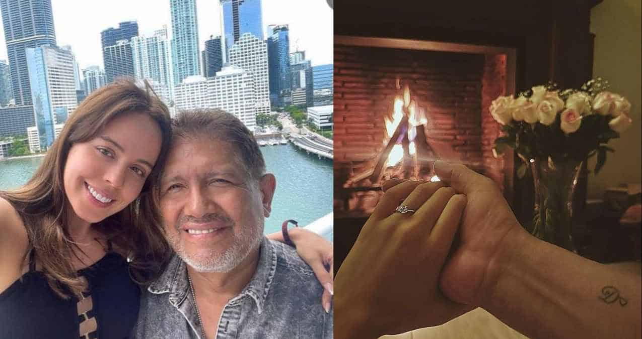 Juan Osorio se compromete con su novia 38 años menor que él