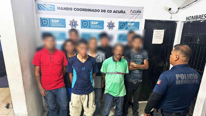 Operativos Barrido Detienen a 10 Personas