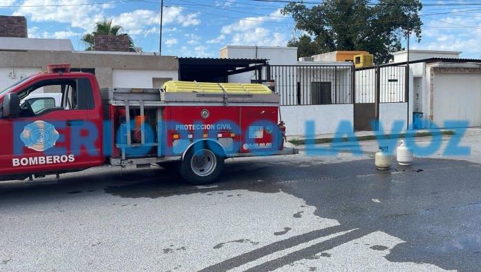 Hombre sufre quemaduras al recibir flamazo por fuga de gas en su domicilio