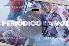 Captan en video a ladrón de aretes