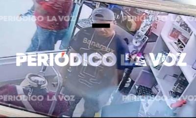 Captan en video a ladrón de aretes