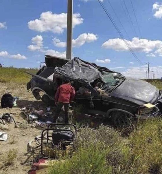 Vuelca familia en carretera a Monclova; dos menores graves