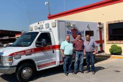 Donan Ambulancia para Mejorar Atención de Salud en Morelos y Villa Unión