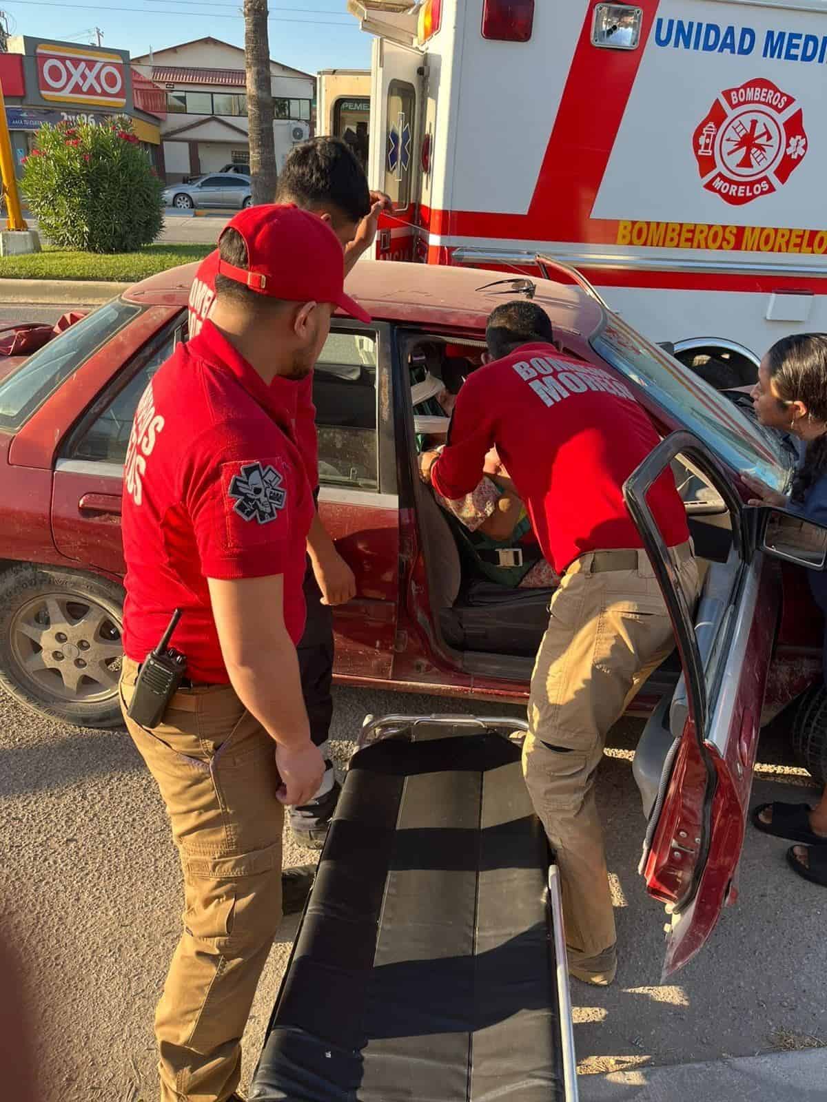 Accidente Vial en Boulevard Oscar Flores Tapia Deja Una Persona Lesionada