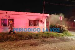 Se quema por su fe; Veladora incendia casa en la Cañada