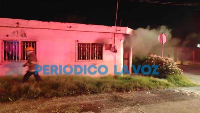 Se quema por su fe; Veladora incendia casa en la Cañada