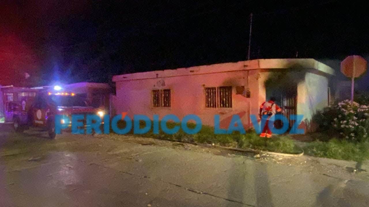 Se quema por su fe; Veladora incendia casa en la Cañada