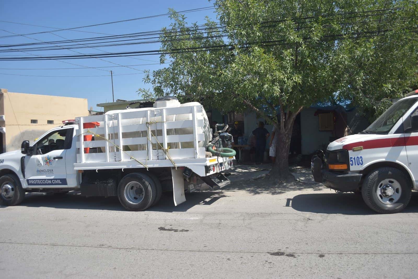 Abuela salva a bebé de casa en llamas