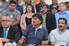 Evo Morales no se presentará ante autoridades por denuncia de abuso