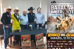 Invitan a Batalla en la Frontera:Espectáculo de Rodeo Familiar Benéfico