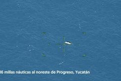 Marina rescata a pescador tras el paso de Milton