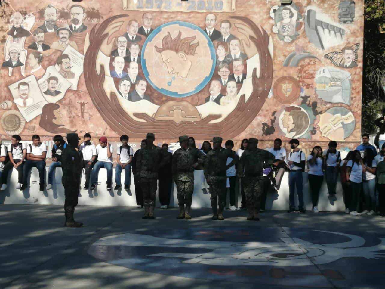 SEDENA comparte su labor educativa en el Cbtis 54 de Ciudad Acuña