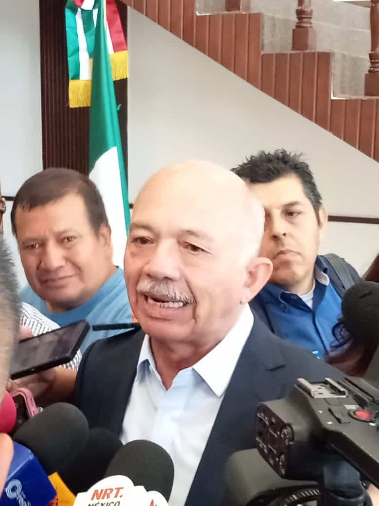 El Secretario de Gobierno de Coahuila, Óscar Pimentel.