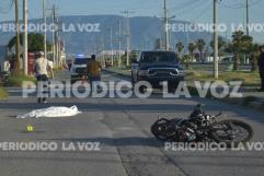 Se mata jovencito en moto