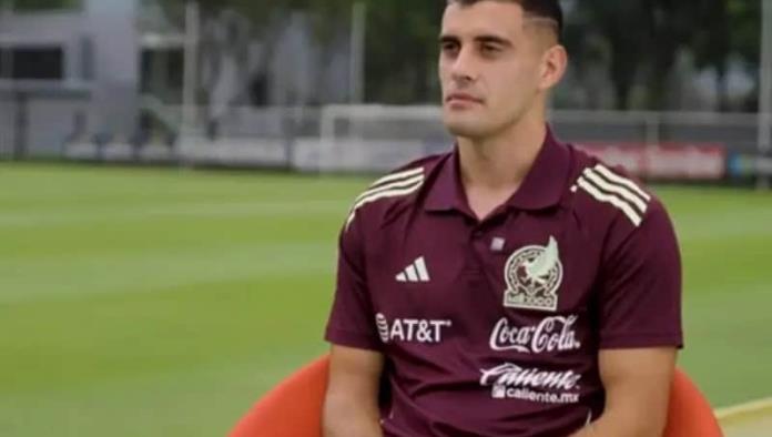 Germán Berterame, orgulloso de defender la playera de México