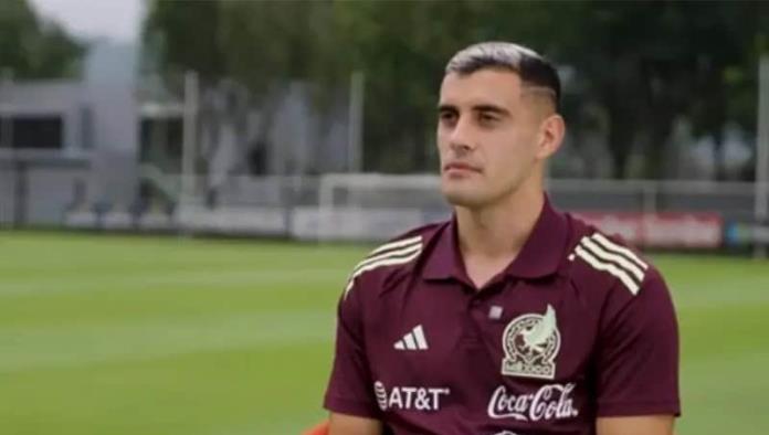 Germán Berterame, orgulloso de defender la playera de México