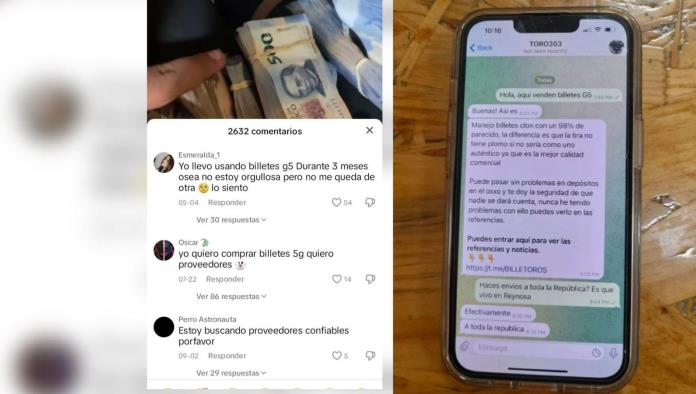 ¡Cuidado! Estafadores venden billetes falsos en redes sociales