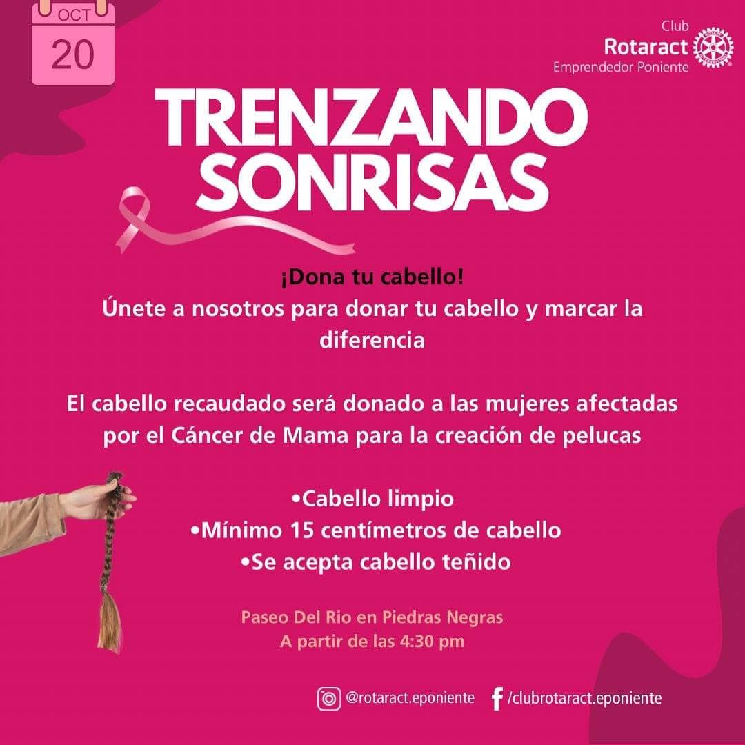 Invitan a participar en el Programa Trenzando Sonrisas