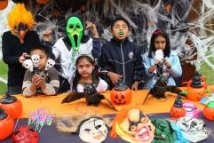 Organiza festejo por "Haloween"