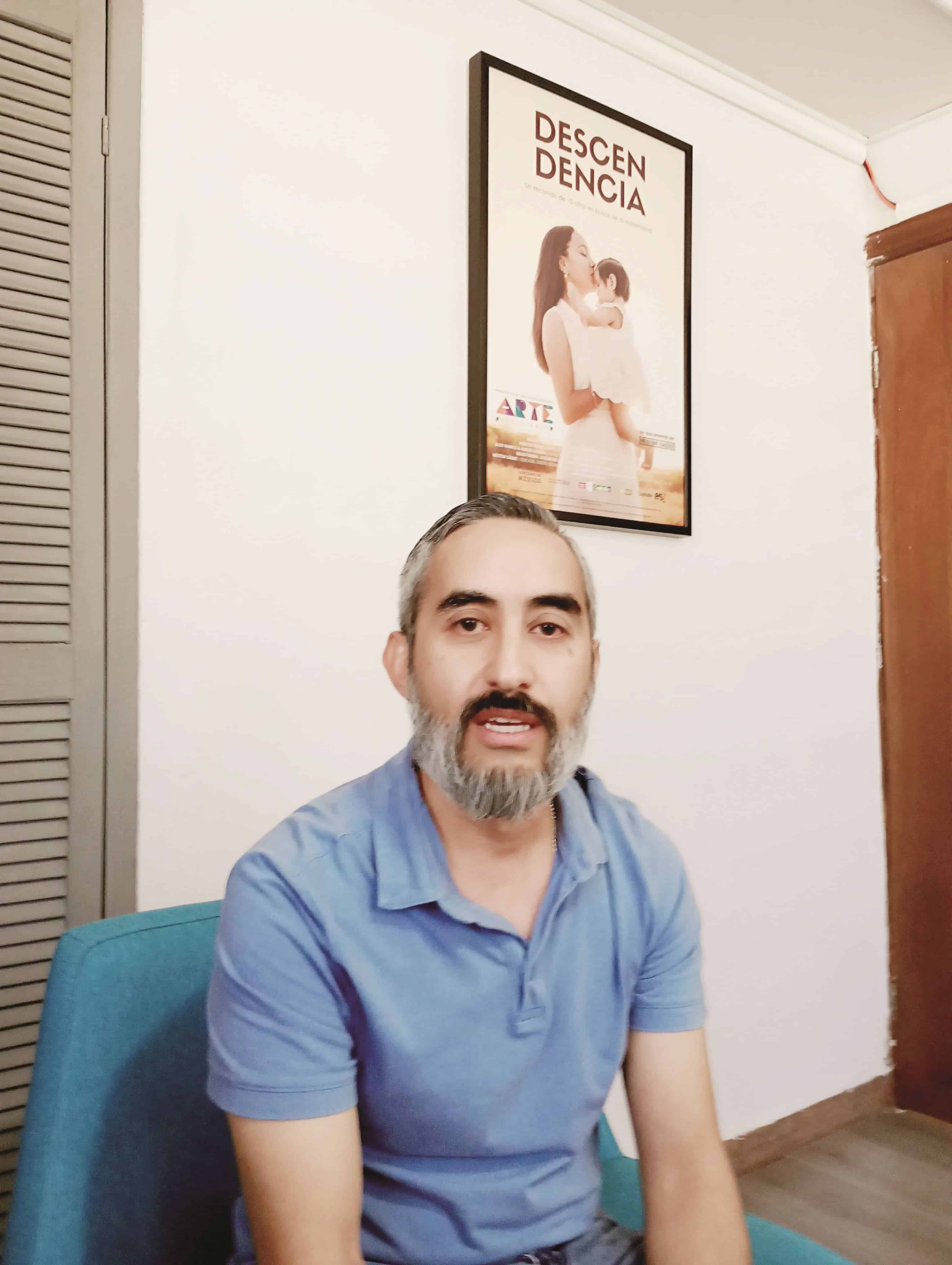 Néstor Sánez, cineasta monclovense participa como Jurado en el Quinto Festival de Cine Tamatán.