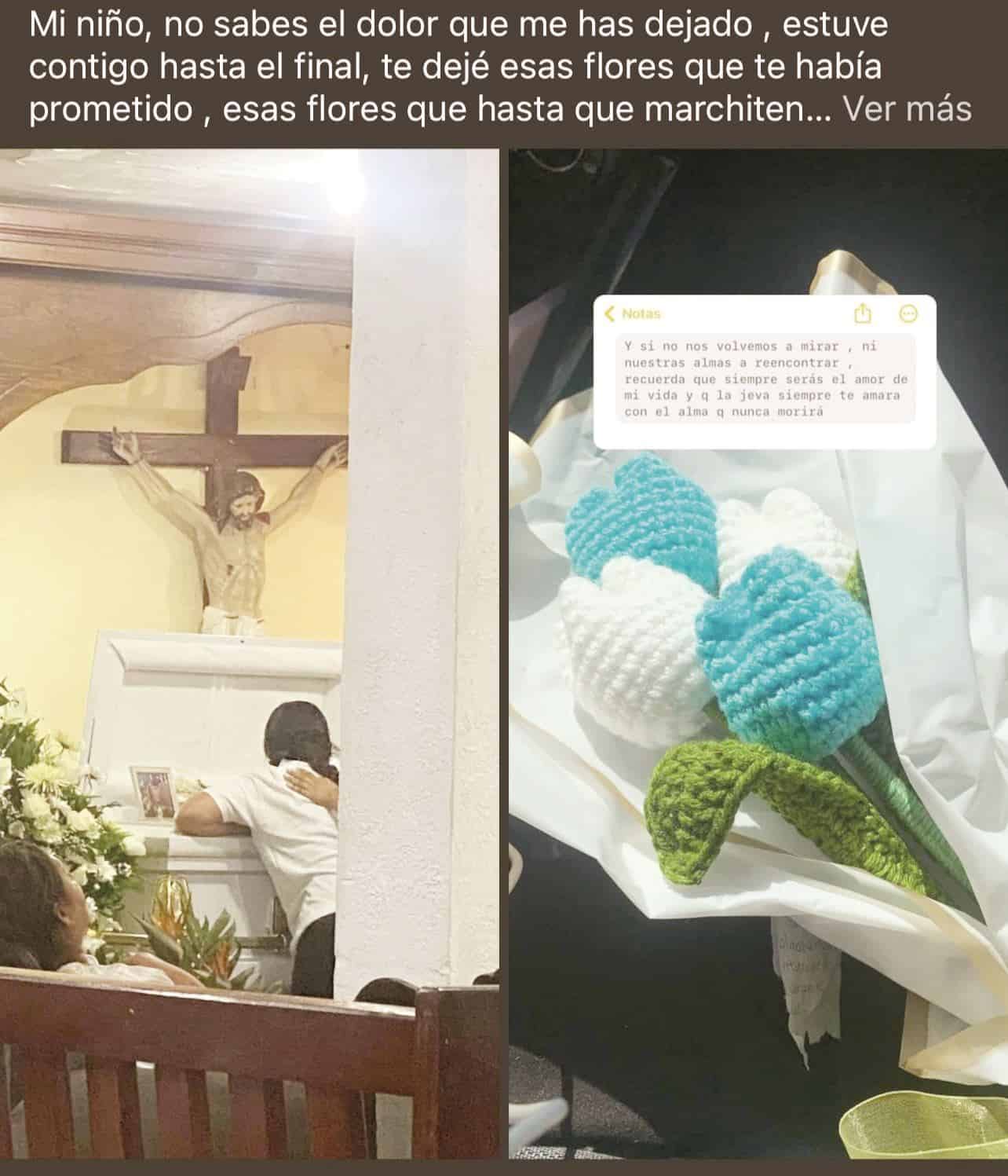 Despiden a Joven que falleció en accidente.