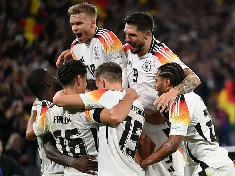 Alemania queda a dos puntos, con dos partidos pendientes, de asegurar su liderato en el Grupo A3 de la Nations League.