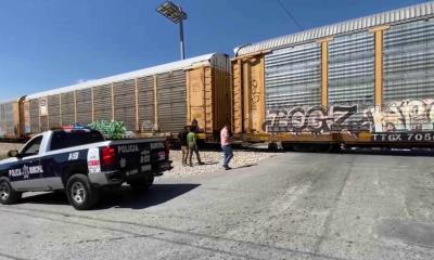 Intenta ganarle al tren y le amputa la pierna