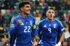 Italia golea en Nations League y toma la cima de su Grupo