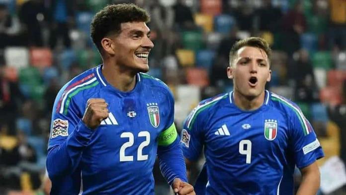 Italia golea en Nations League y toma la cima de su Grupo