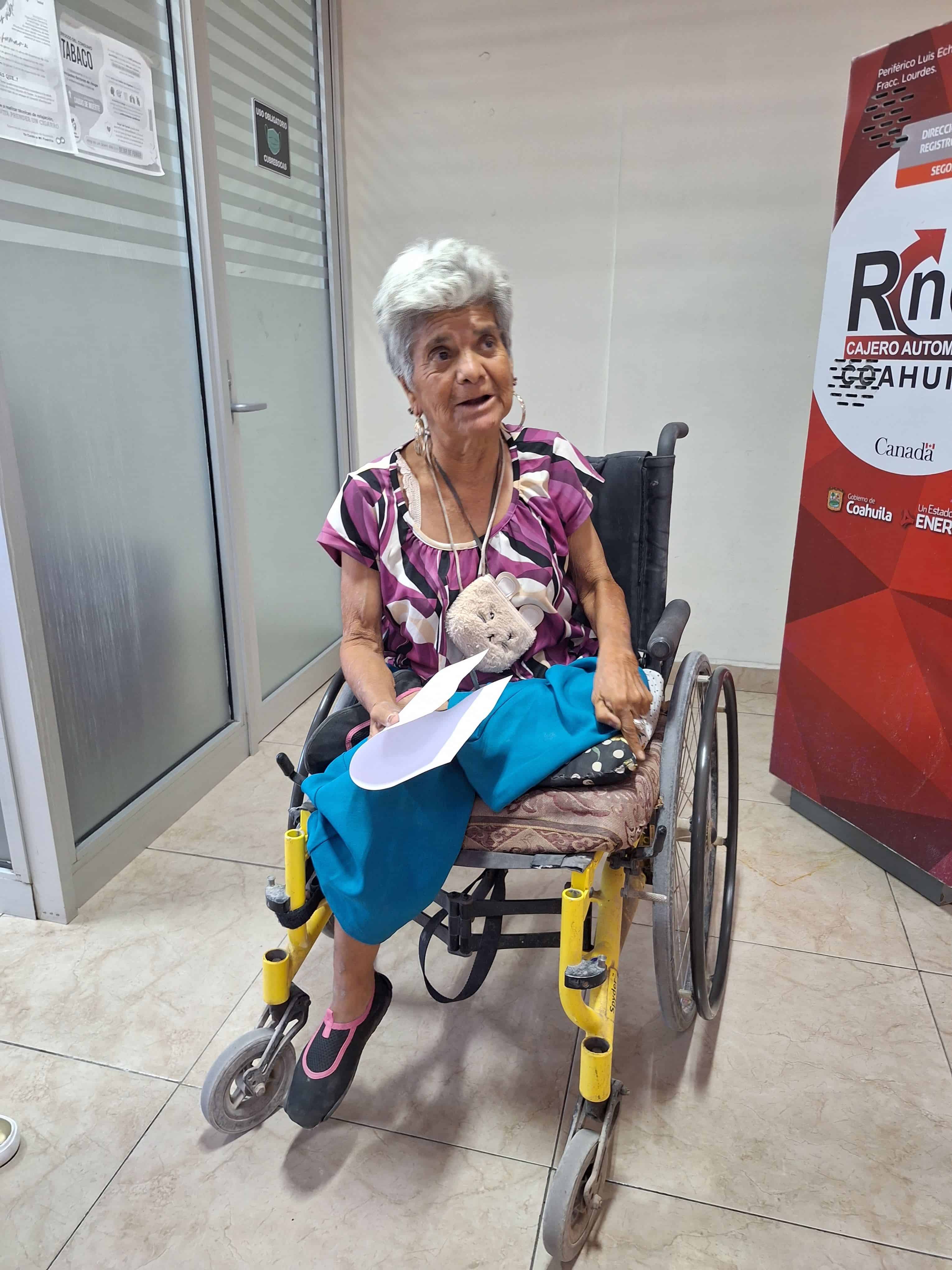 Doña Blanca pide sus escrituras.