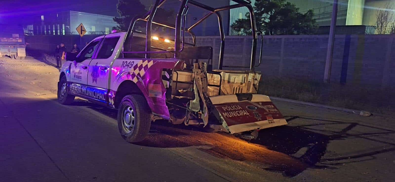 Dan de alta a policías heridos