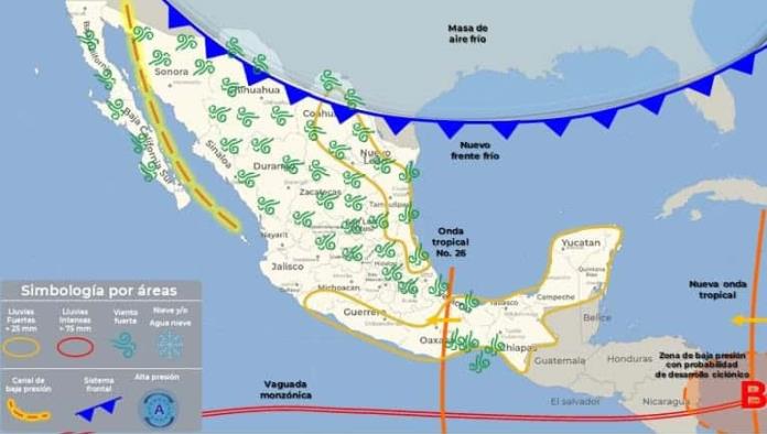  Esperan lluvias y descenso de temperatura