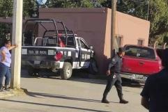 Patrulla y Camioneta Colisionan Durante la Cabalgata en Allende