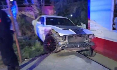 Mujer Ebria Destroza su Auto Tras Accidente en Avenida Román Cepeda