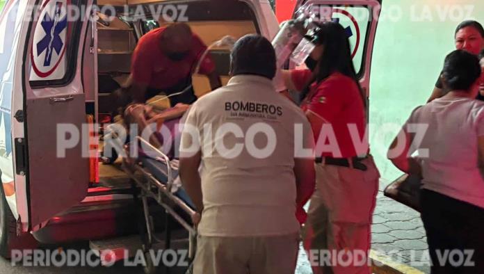 Le abren paso a ambulancia con paciente grave