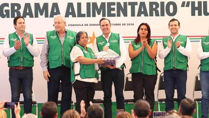 Inicia Manolo con Programa Alimentario