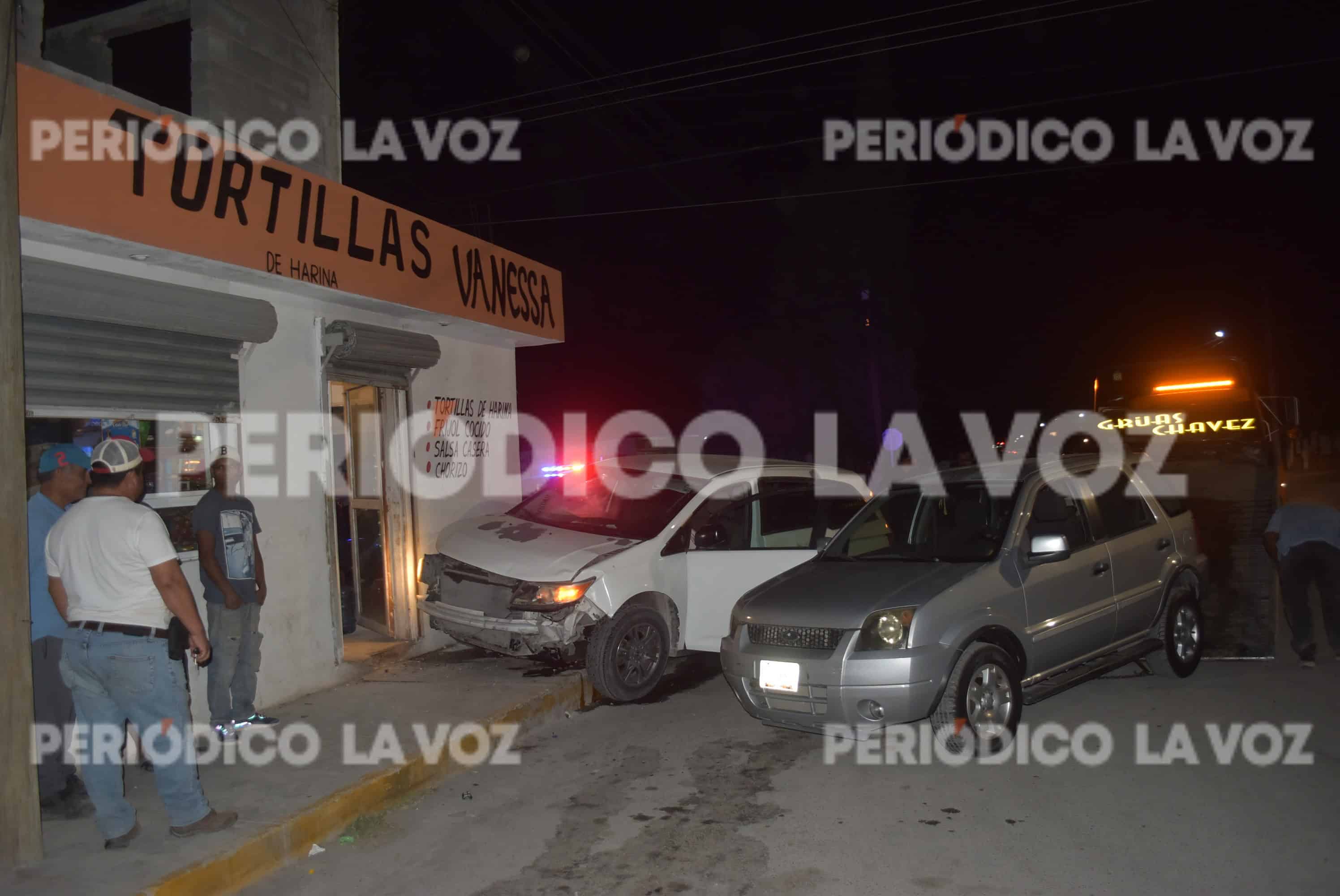 El accidente ocurrió en la colonia Occidental.