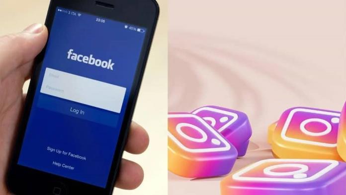 Usuarios reportan que Facebook e Instagram están caídos