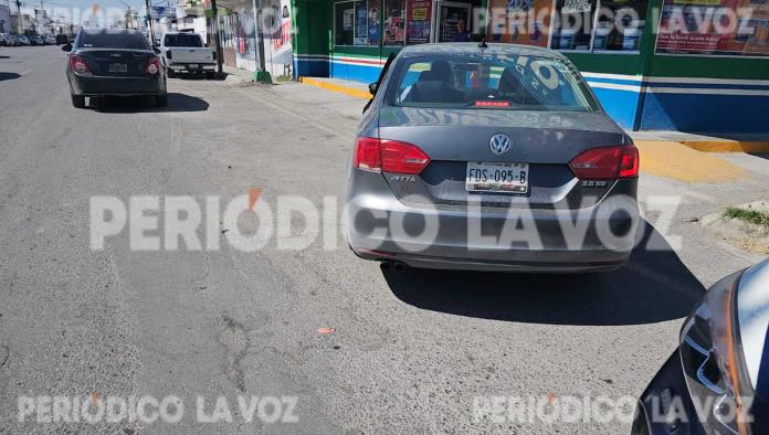 Causa choque en el bulevar Juárez