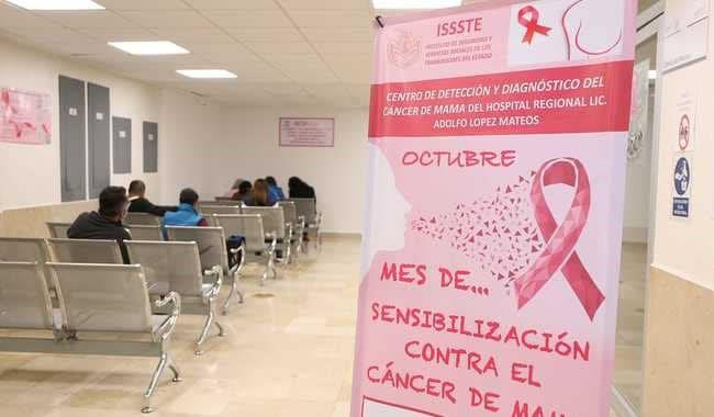 Previene ISSSTE cáncer de mama