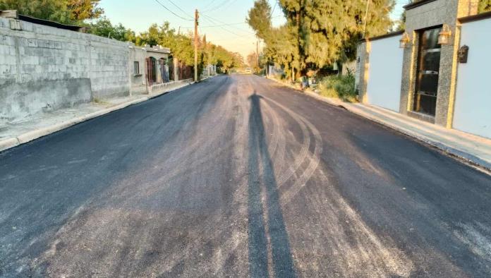 Estrena San Buena calles pavimentadas