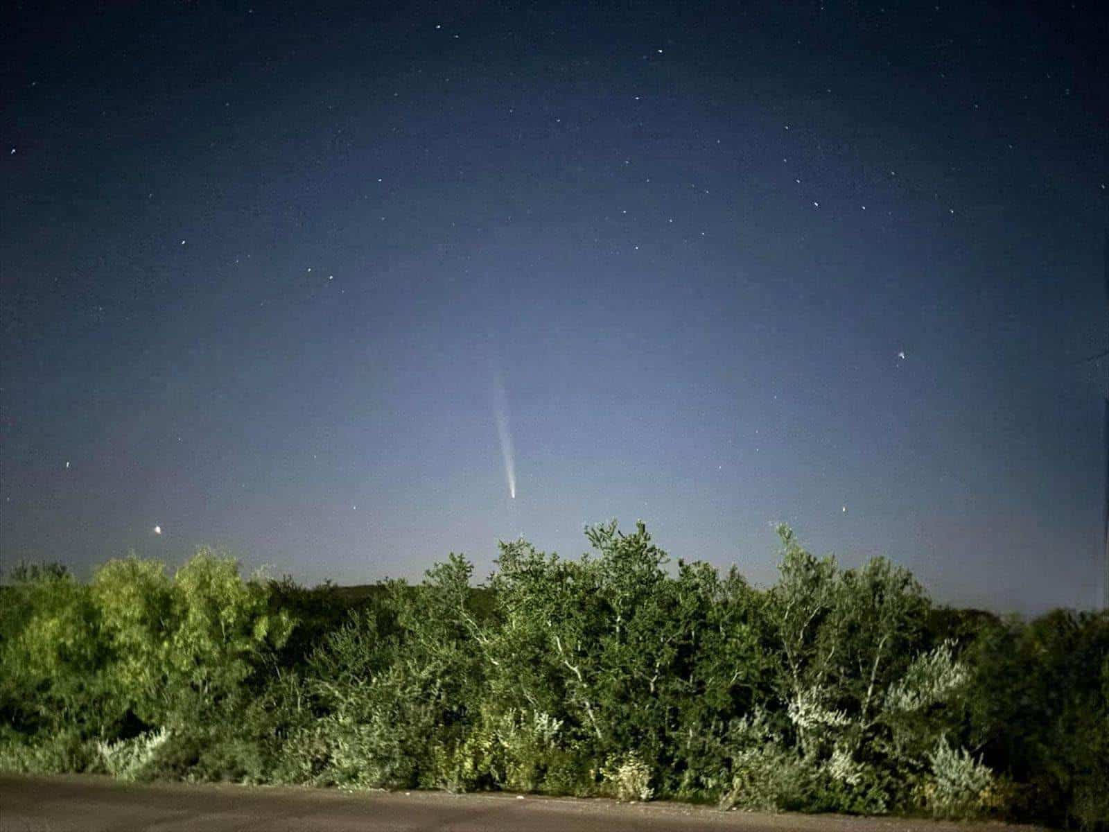 Testigos del Cometa del Siglo en Piedras Negras y Cinco Manantiales